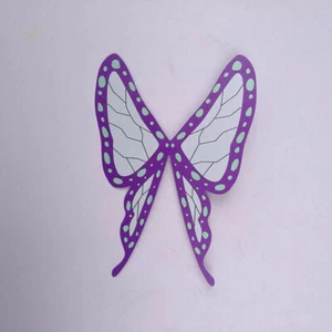 Demon Killer Kochou Shinobu Headdress Kimetsu No Yaiba Props Butterfly Hair Clip - Picture 1 of 7