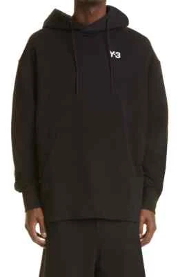 NWOT Y-3 YOHJI YAMAMOT CH1 Logo Graphic Cotton Hoodie Adidas Men's Size S $280 - Image 1 of 4