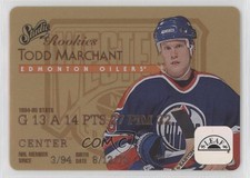 1995-96 Leaf Studio Rookies Todd Marchant #8