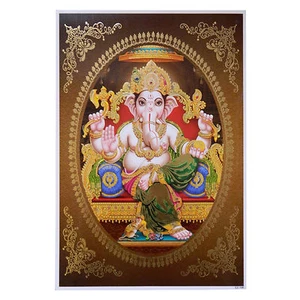 Imagen Ganesha dios elefante 33x48cm dios hinduismo lámina póster religión India - Imagen 1 de 1