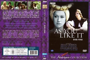 BBC Shakespeare As You Like It,1978 (DVD,All,New) - Picture 1 of 1