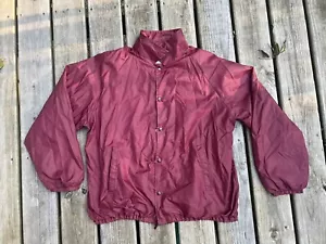 VTG Athletic Works Men's Lightweight Coaches Red Jacket Size XL Made In the USA - Picture 1 of 3