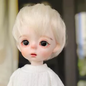 1/6 BJD Doll Ball Jointed Dolls + White Short Hair + Full Set Clothes Assembled - Picture 1 of 3