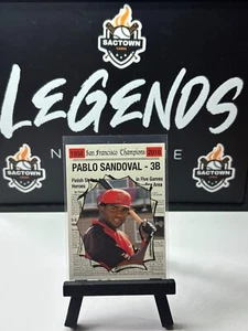 Pablo Sandoval 2010 Grandstand Salem-Keizer Volcanoes San Francisco Champions - Picture 1 of 2
