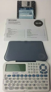 Organisateur électronique Sharp YO-270 neuf avec écran rétroéclairage testé, vintage - Photo 1 sur 7