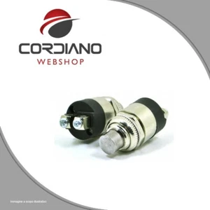 PULSANTE AVVIAMENTO UNIVERSALE IN METALLO AUTO-MOTO-CAMPER-BARCHE 12 / 24 V - Foto 1 di 4