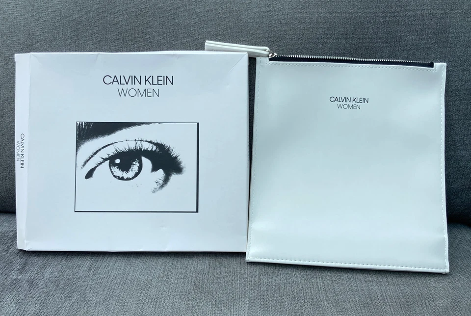CALVIN KLEIN WOMEN  POUCH FOR BEAUTIFUL LADIES  MAKEUPS - Image 1 of 4