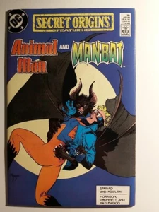 Secret Origins #39 / Animal Man / Man-Bat / 1989 / NM- - Picture 1 of 2