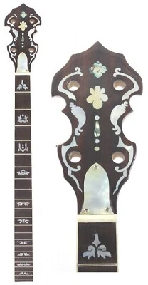 4 String 22 frets Plectrum Banjo Neck Maple wood inlaid PBN27 - Image 1 of 3