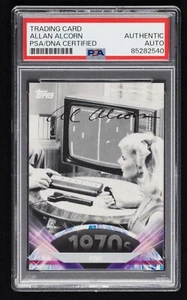 Allan Al Alcorn Signed 2011 Topps 1970s Card #111 (PSA) Creator Pong Video Game - Picture 1 of 2