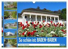 So schön ist Baden-Baden (Wandkalender 2024 DIN A3 quer), CALVENDO Monatska ...