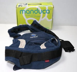 manduca First Babytrage Hüfttrage Bauchtrage Rückentrage von 3,5 bis 20kg,Marine - Bild 1 von 1