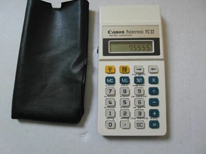 Vintage Canon Palmtronic FC-32 Metric Converter - Picture 1 of 7