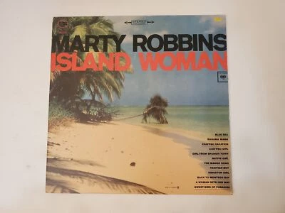 Marty Robbins - Island Woman (Vinyl Record LP) - Image 1 of 2