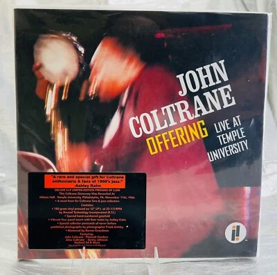 2LPs: John Coltrane, Offering: Live At Temple University, Resonance, Limited ED - Image 1 of 2