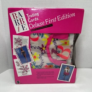 Barbie Trading Cards Deluxe Set First Edition Sealed 1990 Exclusive - Picture 1 of 8