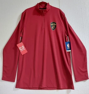 Cleveland Cavaliers NUEVO CON ETIQUETAS Camisa Roja Cremallera Parcial Poliéster Talla Ultra Juego para NBA - Imagen 1 de 13