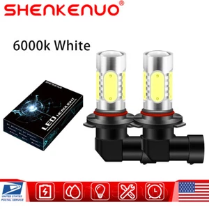 Par de bombillas antiniebla LED H10 9006 9145 9140 blancas 6000K súper brillantes - Imagen 1 de 10