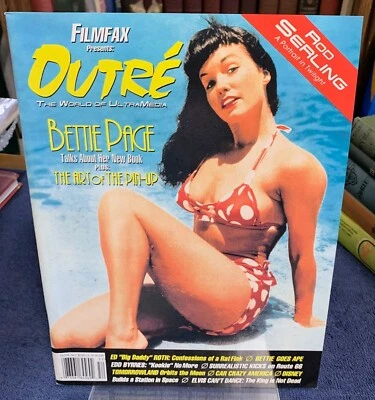 FILMFAX OUTRE` Magazine - World of Ultra Media - Betty Page Interview Issue No 3 - Image 1 of 3