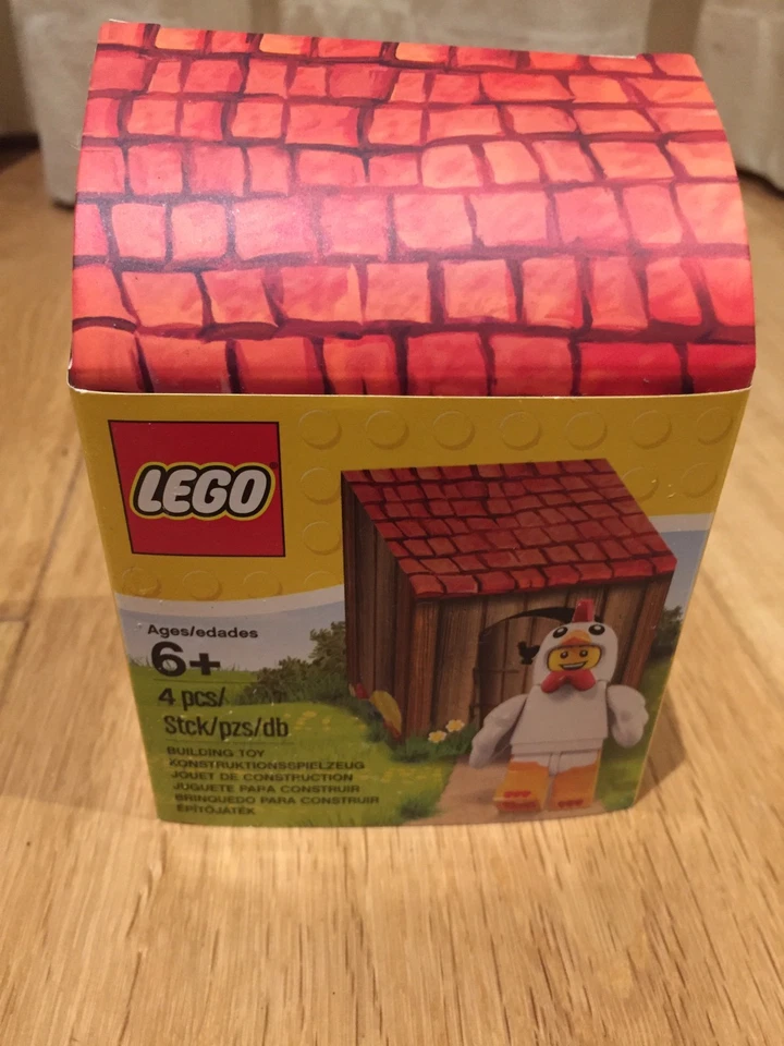 LEGO Chicken Suit Guy Easter Minifigure 5004468 - Series 9 New Boxed With Hut - Image 1 of 1