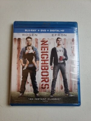 Neighbors Blu-ray DVD 2013 Widescreen Zac Efron Seth Rogen, New Sealed Foto 1 de 4