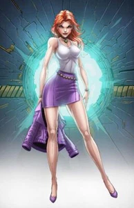 Bonita tarjeta coleccionable de metal Guinevere & the Divinity Factory #3 de Jamie Tyndall - Imagen 1 de 1
