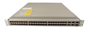 Conmutador de fibra Cisco Nexus N9K-C93180YC-EX 48 puertos 25G 6 puertos 100G QSFP - Imagen 1 de 9