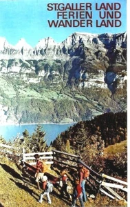 Original vintage poster ST.GALL CHURFIRSTEN SWISS ALPS WANDERER c.1975 - Picture 1 of 1
