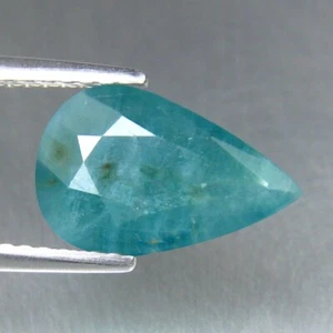 1.80 CTS 11x7mm INCREÍBLES PIEDRAS PRECIOSAS DE GRANDIDIERITA NATURAL NEÓN NEÓN FUEGO VERDE AZULADO - Imagen 1 de 3