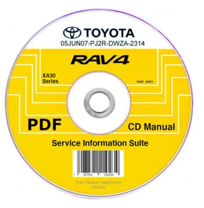 Toyota RAV4 (2006-2013) manuale officina su Cd - Foto 1 di 6