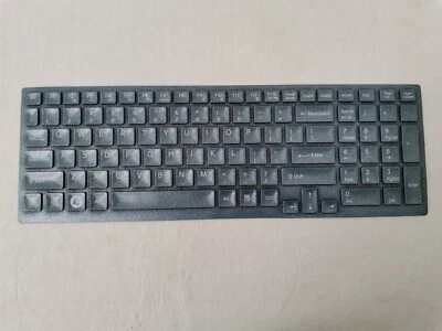 capa protetora de pele de teclado para Sony VAIO E EJ E17 SVE17 E15,S15 EB,E17,SE,EH - Imagem 1 de 2