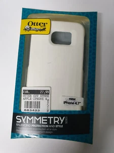 Genuine OtterBox Symmetry for iPhone 6S / iPhone 6 Case Cover - Glacier White - Picture 1 of 4