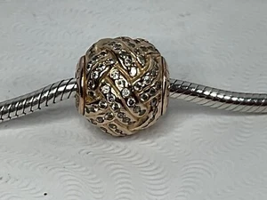 Pandora Essence Rose Gold Affection Charm Retired - Picture 1 of 5