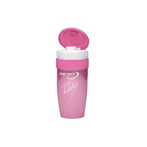 Eiweiß Shaker Protein Creatin Mixer Becher Trinkflasche Bottle 550ml Pink / Rosa