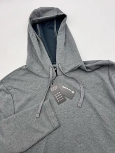 TRAVIS MATHEW Coveside Hoodie Mens L Grey Perfomance Pullover New with tags - Picture 1 of 13