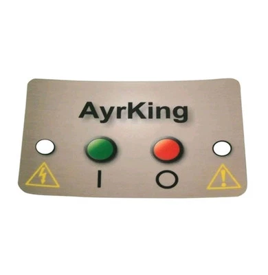 Ayr King Mylar Control Board Sticker For B530 Geniune OEM Part B531 NEW