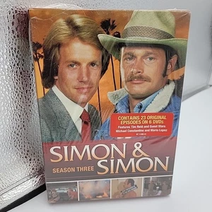 Simon & Simon: Season Two (DVD, 1983) Sealed 6 DVD SET - Foto 1 di 2