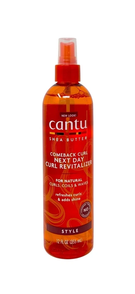 Cantu Shea Butter Comback Curl Next Day Curl Revitalizer Spray 12 oz NEW - Image 1 of 1
