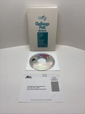 Challenge Pack II PC CD-ROM - Robocop 3D & Might & Magic II + Manual y Tarjeta Foto 1 de 4