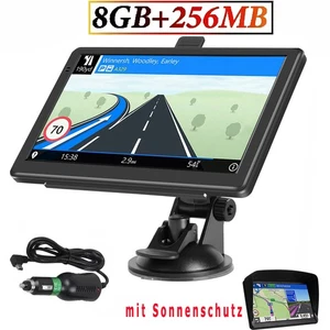 7 Zoll GPS Navi Navigation für Auto LKW PKW Navigationsgerät 8G+256MB EU Karten - Bild 1 von 13