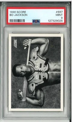 Bo Jackson - 1990 Score #697 PSA 9 - Image 1 of 2