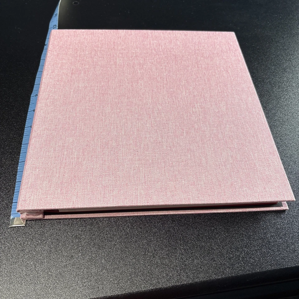 Large Photo/Sticker Self Adhesive Scrapbook Album.  20 Pages, Pink - Image 1 of 4