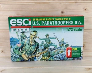 US Paratroopers Miniatures Soldatini 1/72 Plastic Figures Esci/Ertl 1999 (New) - Picture 1 of 10