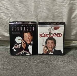 Scrooged (DVD 1988 - 35 Anniversary 4K Ultra HD Blu-Ray With Slipover Sealed - Picture 1 of 5