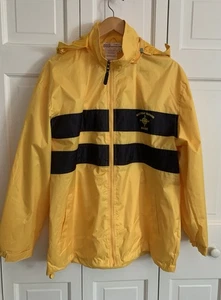 Boothbay Harbor yellow slicker rain jacket Gimbel’s Dept Store M - Picture 1 of 10