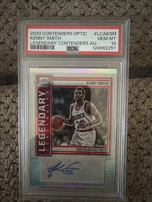 2020-21 Panini Contenders Optic Legendary /149 Kenny Smith #LCA-KSM Auto PSA 10 - Image 1 of 3