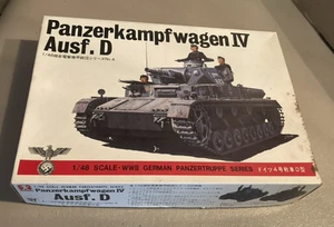 Bandai German Panzerkampfwagen IV Ausf. D Tank - 1/48 Scale Kit# 8224-400 - Open - Picture 1 of 20
