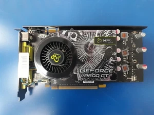 XFX GeForce 9800 GT 512MB DDR3 512MB DVI DVI S-VIDEO - Picture 1 of 5