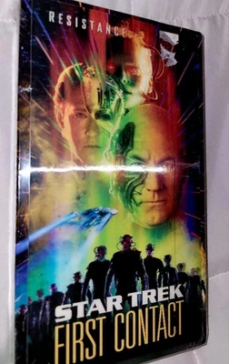 Star Trek First Contact VHS 1997 Patrick Stewart, New Sealed - Image 1 of 4