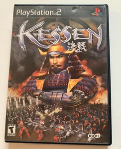 PlayStation 2 ( PS2 ) - Kessen - 2000 - Black Label - with MANAUAL - Picture 1 of 7